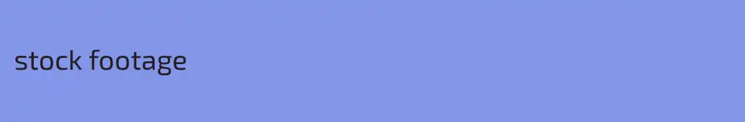 stock footage